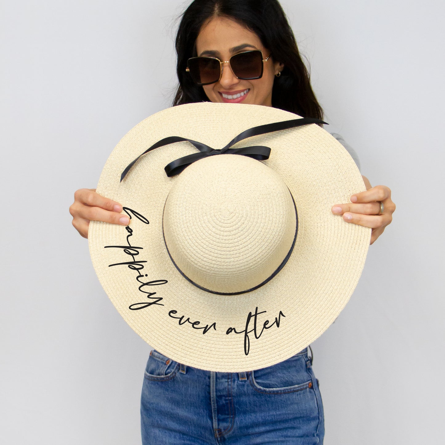 Happily Ever After Bridal Sun Hat