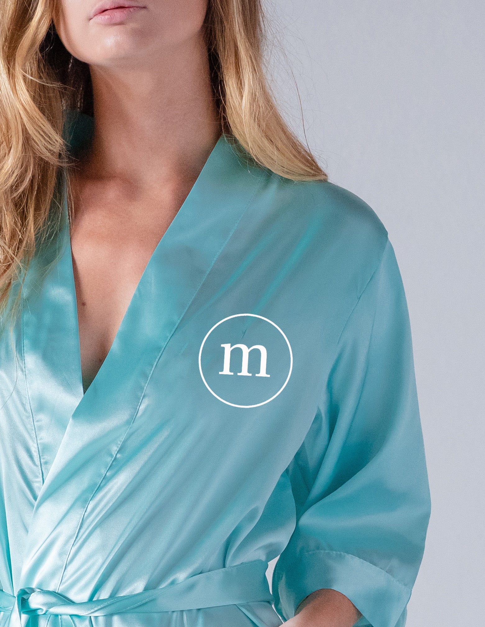 Monogrammed Robes - Encircled Style – PrettyRobes.com