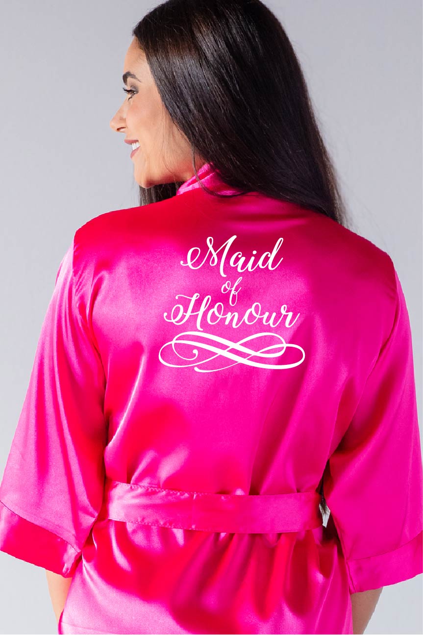 Swirly Style - Maid of Honour Robe