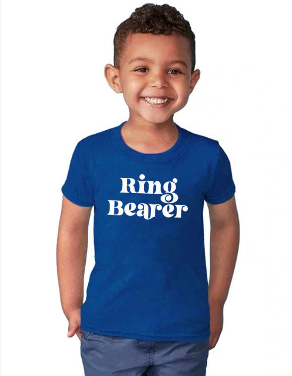 Flower Girl And Ring Bearer Tees | Pretty Robes – PrettyRobes.com