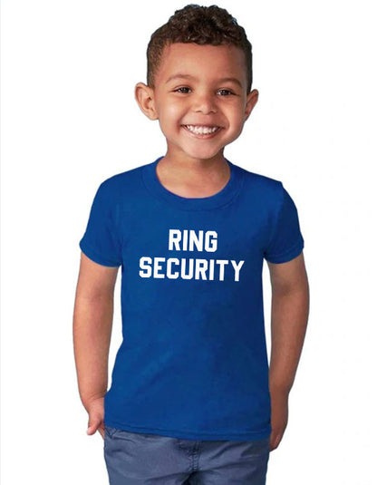 Ring Security Ring Bearer Tee
