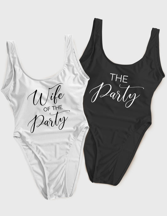 The Party & Wife of the Party Bride Swimsuit