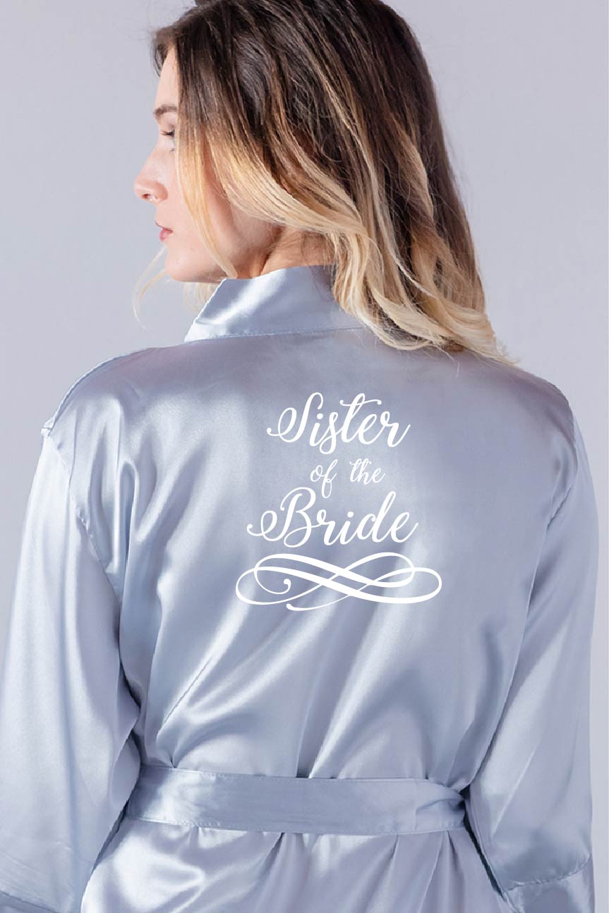 Swirly Style - Sister of the Bride Robe