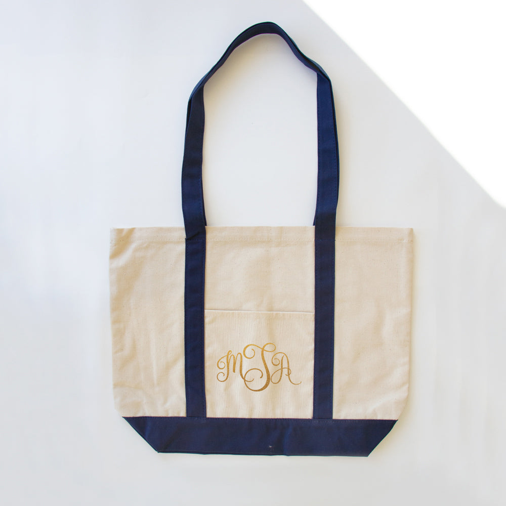 Personalized Monogram - Tote Bag