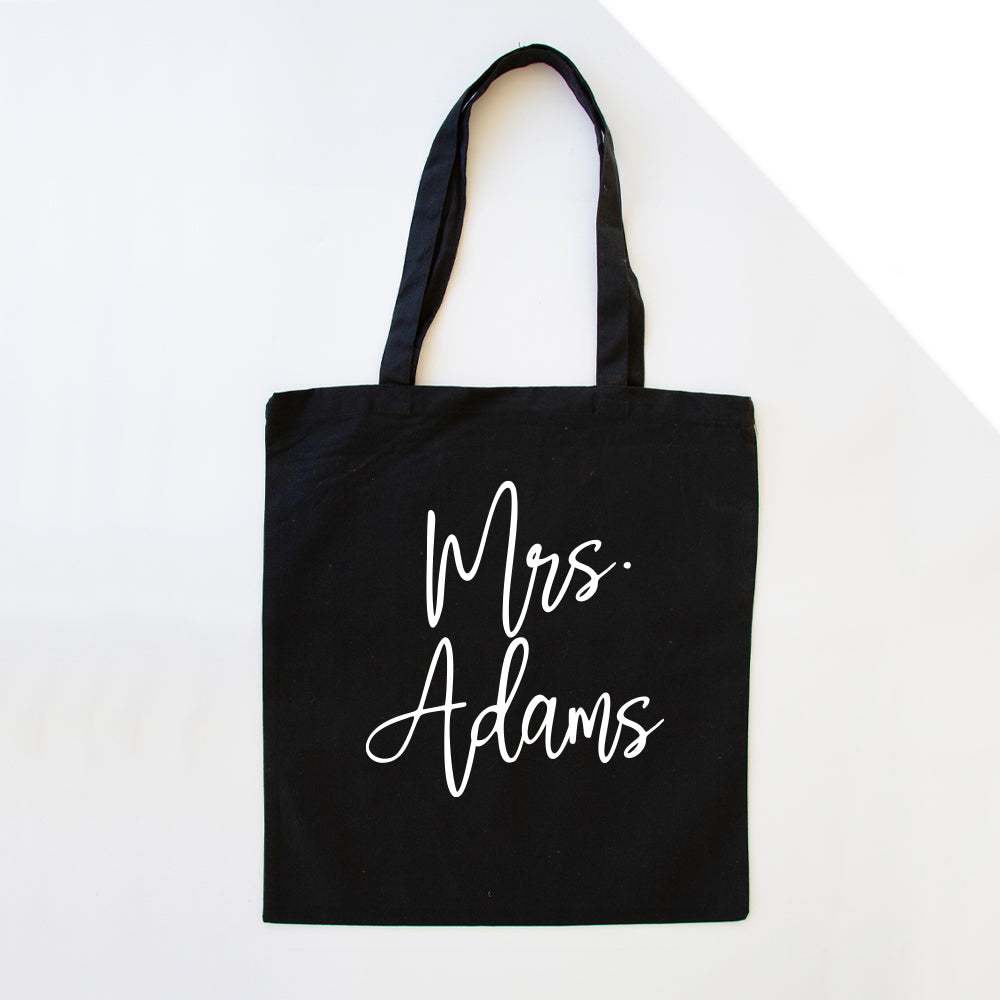 Custom Mrs. Adams - Tote Bag