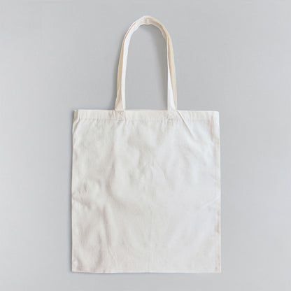 tote bag all white image