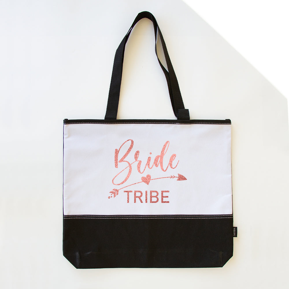 Bride Tribe Arrow Style - Tote Bag Pink